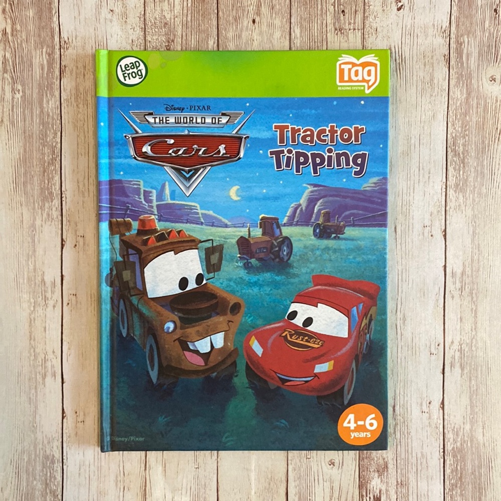 LeapFrog Tag Reader - Disney Pixar’s Cars Tractor Tipping Book